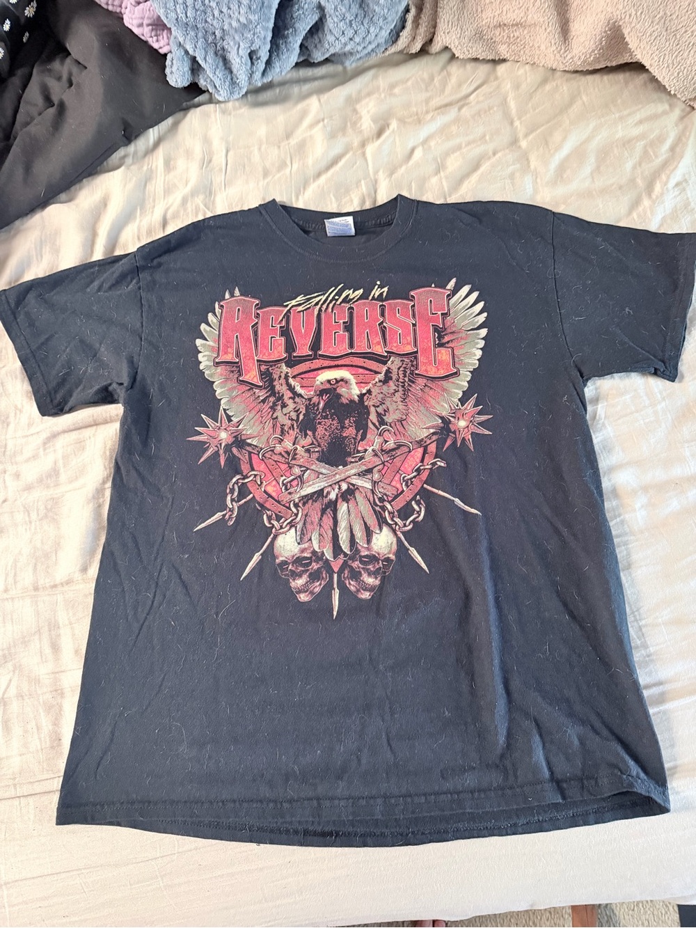 Falling In Reverse Graphic Eagle T-Shirt - Picture 2 of 3